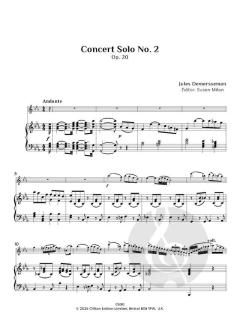 The Concerto Solos op. 19-21 von Jules Auguste Demersseman (Download) 