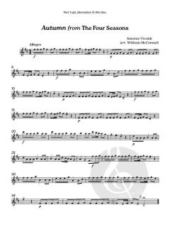 Baroque Saxes 1 von Antonio Vivaldi 