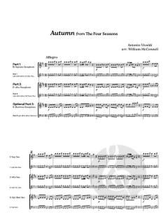 Baroque Saxes 1 von Antonio Vivaldi 