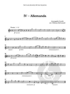 Baroque Saxes 3 von Arcangelo Corelli 