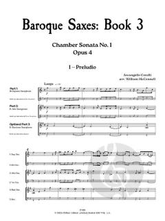 Baroque Saxes 3 von Arcangelo Corelli 