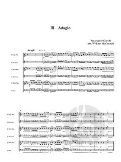 Baroque Saxes 3 von Arcangelo Corelli 