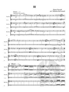 Baroque Saxes 4 von Henry Purcell 