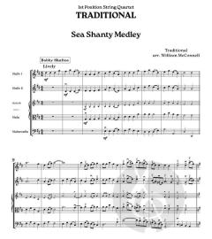 1st Position String Quartet: Traditional Sea Shanties (Download) 