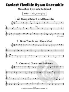 Easiest Flexible Hymn Ensemble von Mark Goddard (Download) 