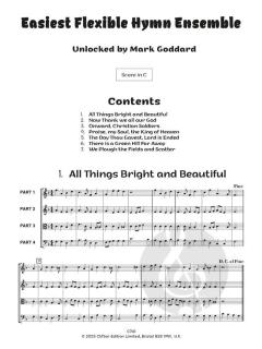 Easiest Flexible Hymn Ensemble von Mark Goddard (Download) 