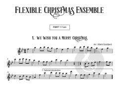 Flexible Christmas Ensemble von Mark Goddard (Download) 