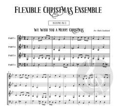 Flexible Christmas Ensemble von Mark Goddard (Download) 