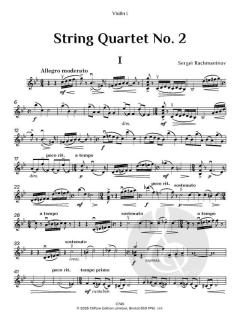 String Quartet No. 2 von Sergei Rachmaninow (Download) 
