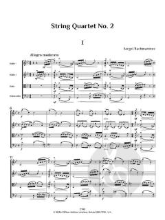 String Quartet No. 2 von Sergei Rachmaninow (Download) 