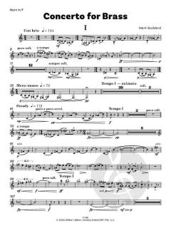 Concerto for Brass von Mark Goddard (Download) 