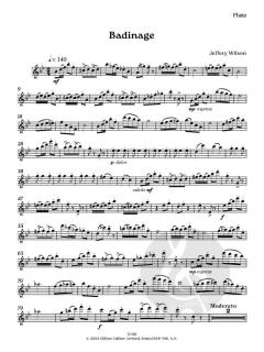 Badinage for Flute, Oboe and Bassoon von Jeffery Wilson (Download) 