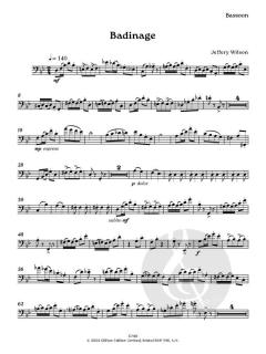 Badinage for Flute, Oboe and Bassoon von Jeffery Wilson (Download) 