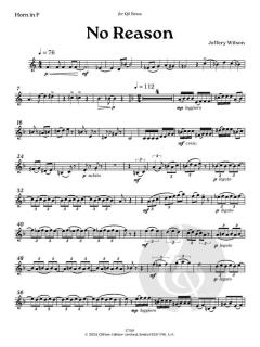 No Reason von Jeffery Wilson (Download) 