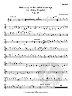 Phantasy Quartet op. 36 von Gustav Holst (Download) 