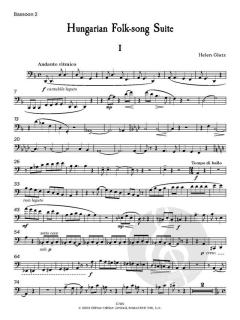 Hungarian Folk Song Suite von Helen Glatz 