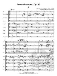 Serenade-Nonet op. 95 von Charles Villiers Stanford 