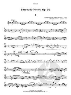 Serenade-Nonet op. 95 von Charles Villiers Stanford 