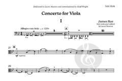 Concerto for Viola von James Rae (Download) 