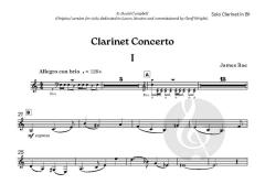 Concerto for Clarinet von James Rae (Download) 