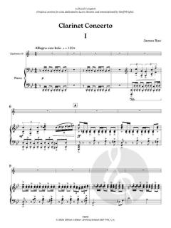 Concerto for Clarinet von James Rae (Download) 