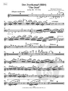 Der Zweikampf "The Duel" (1884) von Richard Strauss 