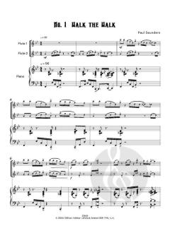 Essential Jazz Flute Duets von Paul Saunders (Download) 