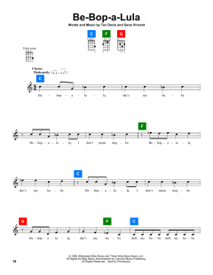 Be-Bop-A-Lula von Gene Vincent (Download) 