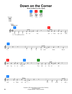 Down On The Corner von Creedence Clearwater Revival (Download) 