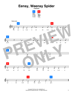 Eensy Weensy Spider (Download) 