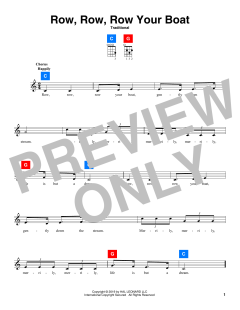 Row, Row, Row Your Boat (Download) 