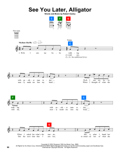 See You Later, Alligator von Robert Guidry (Download) 