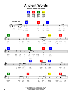 Ancient Words von Lynn DeShazo (Download) 