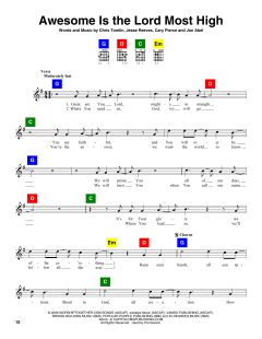 Awesome Is The Lord Most High von Brenton Brown (Download) 