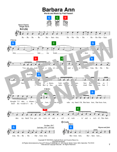 Barbara Ann von Fred Fassert (Download) 