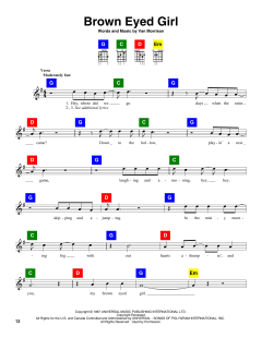 Brown Eyed Girl von Van Morrison (Download) 