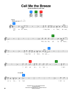 Call Me The Breeze von Lynyrd Skynyrd (Download) 
