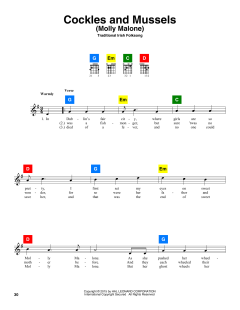 Cockles And Mussels von Traditional Irish Folksong (Download) 