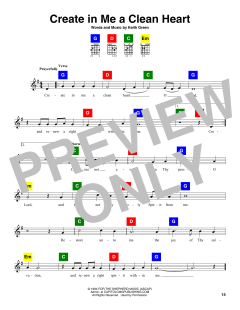 Create In Me A Clean Heart von Keith Green (Download) 