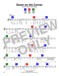 Down On The Corner von Creedence Clearwater Revival (Download) 