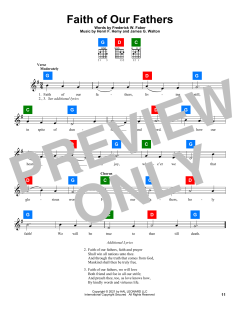 Faith Of Our Fathers von Henri F. Hemy (Download) 