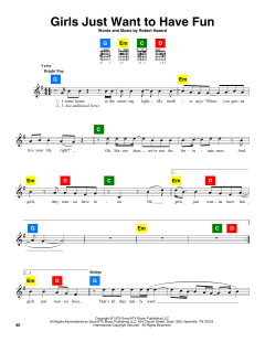 Girls Just Want To Have Fun von Cyndi Lauper (Download) 