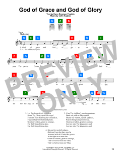 God Of Grace And God Of Glory von John Hughes (Download) 