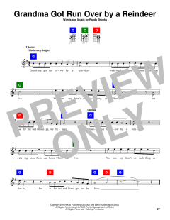 Grandma Got Run Over By A Reindeer von Travis Perry (Download) 