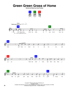 Green Green Grass Of Home von Tom Jones (Download) 