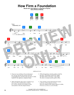 How Firm a Foundation von Jonathan Rippon (Download) 
