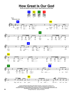 How Great Is Our God von Chris Tomlin (Download) 