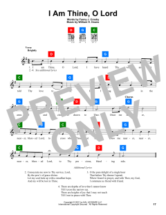 I Am Thine, O Lord von William Howard Doane (Download) 