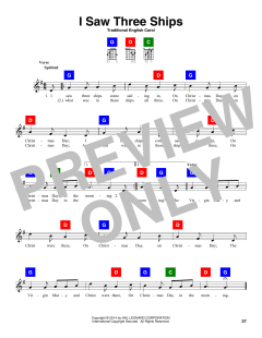 I Saw Three Ships von Travis Perry (Download) 