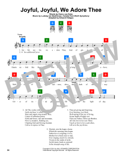 Joyful, Joyful, We Adore Thee von Travis Perry (Download) 